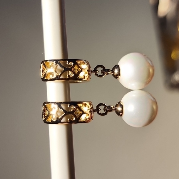 Pearl earrings - Picture 4 of 5